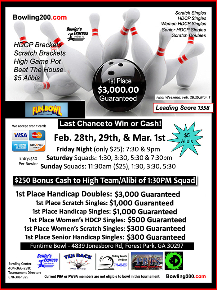 Pay Entry fee for Doubles