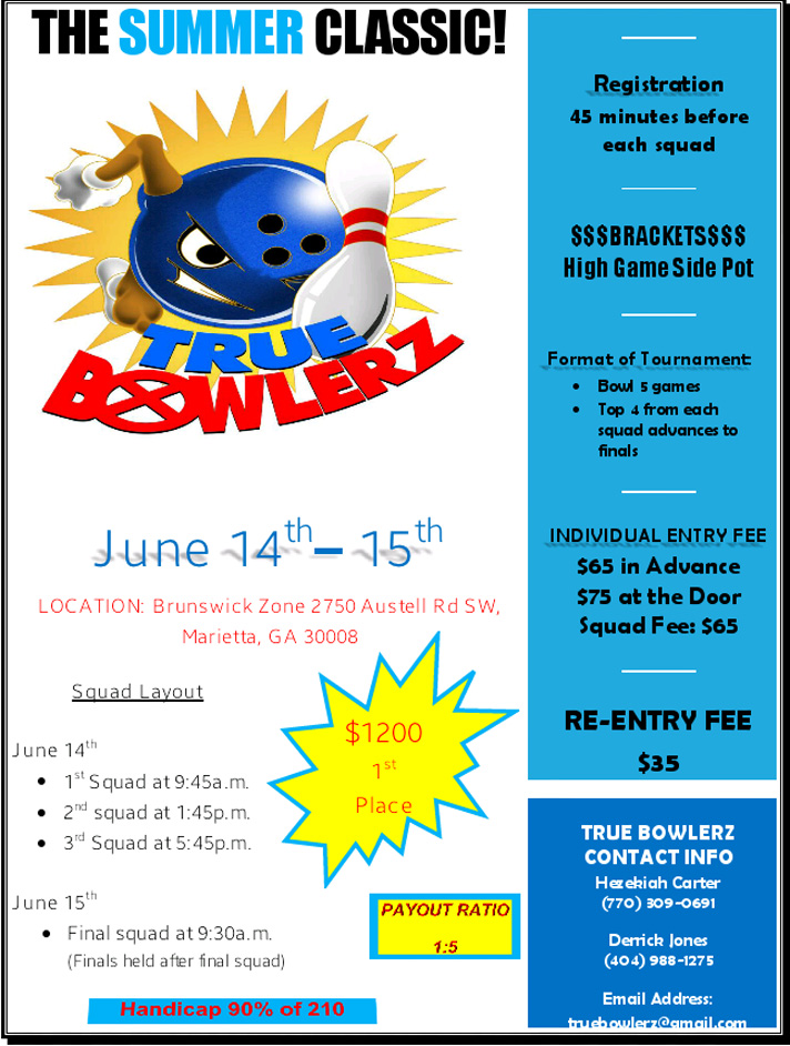 True Bowlerz Tournament